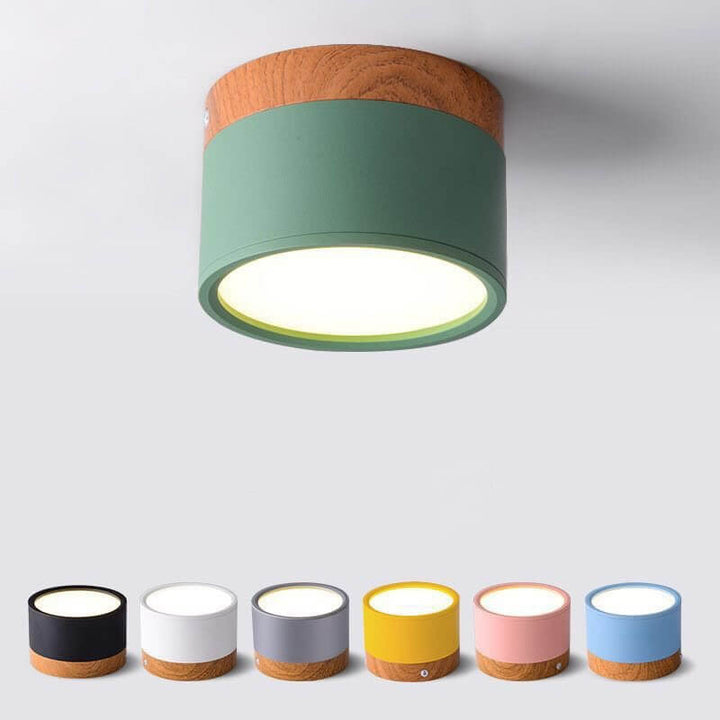 Moderne LED Deckenleuchte, Morandi Stil