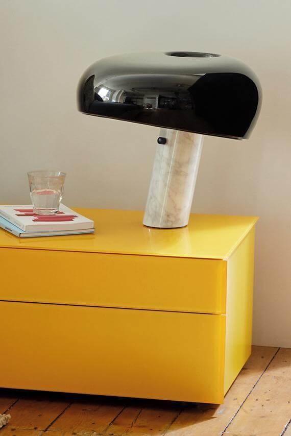 Designer Marmor Tischlampe