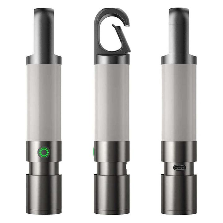 LED Taschenlampe, 1000 Lumen, 4 Modi, USB-C