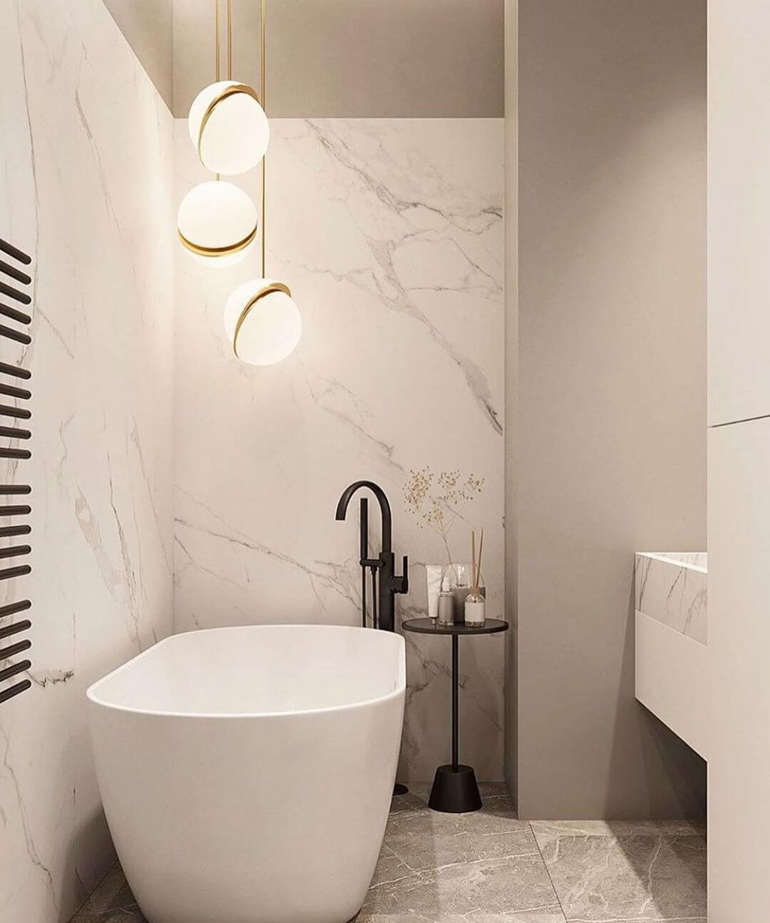 Mondförmige Pendelleuchte Modernes Design