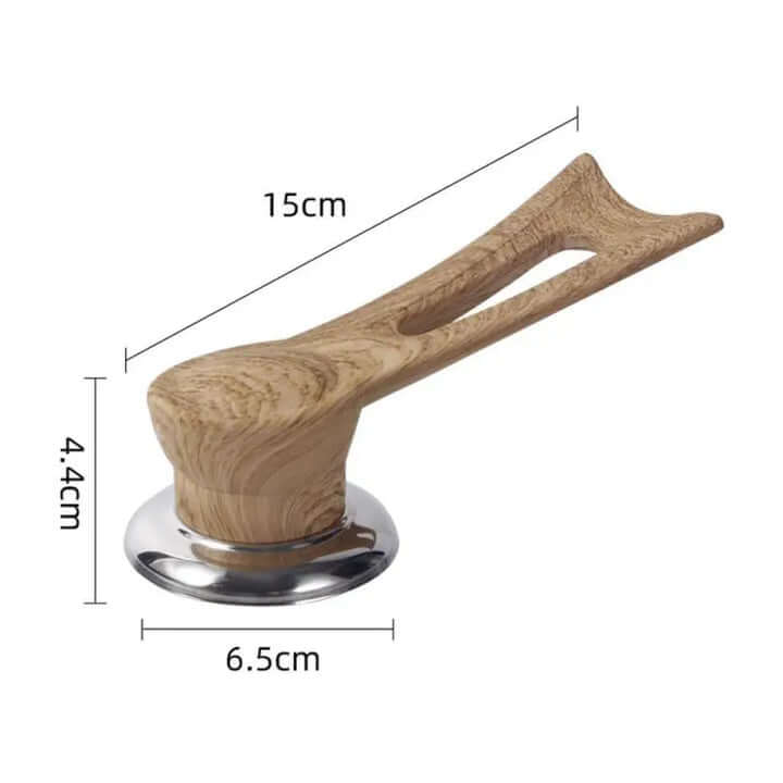 Topfdeckelgriff Ersatz - Holz & Edelstahl