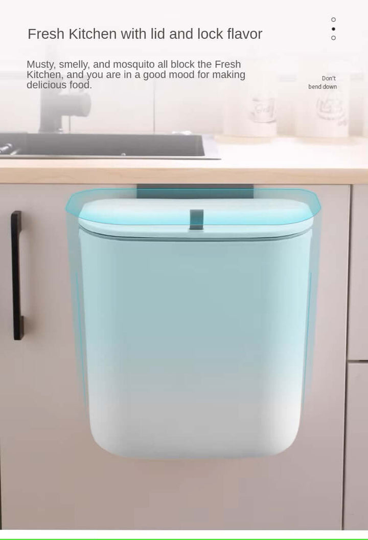 Wand-Mülleimer - Schwenkbarer Küchenabfalleimer