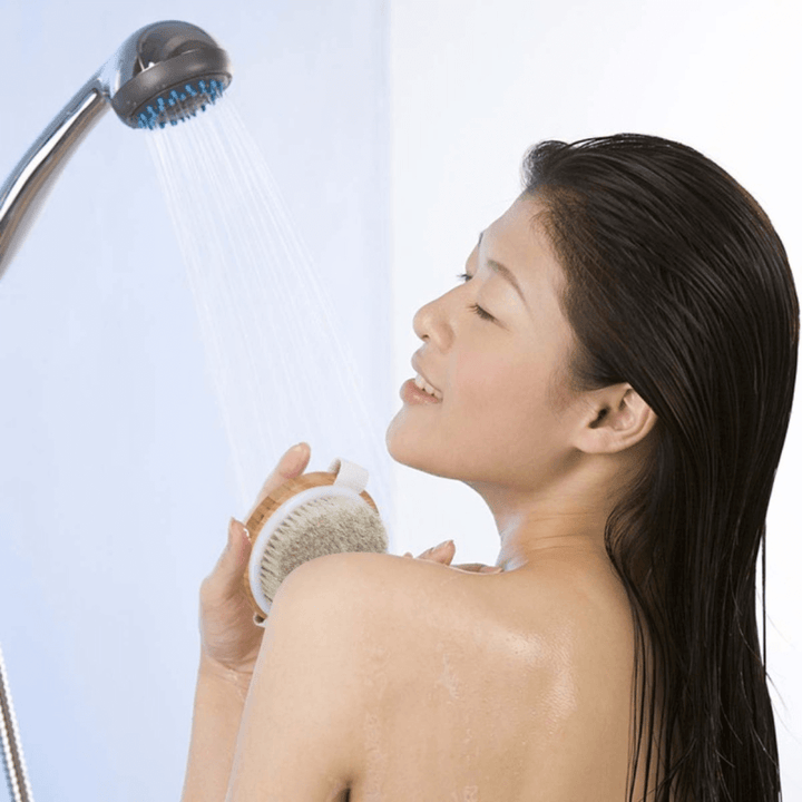 Trockenbürste Körperbürste Naturborsten Peeling Massagebürste