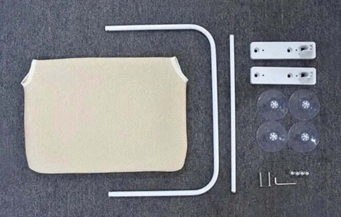 Wandhängematte für Katzen - Panoramablick