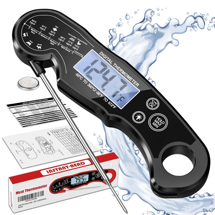 Digitales Fleischthermometer - Schnell & Wasserdicht