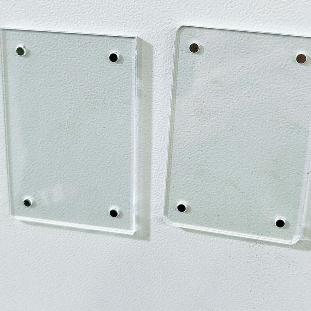 5er Set Moderne Acryl Bilderrahmen mit Magneten