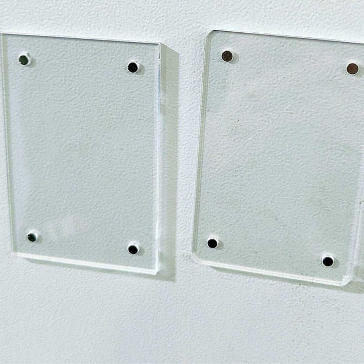 5er Set Moderne Acryl Bilderrahmen mit Magneten