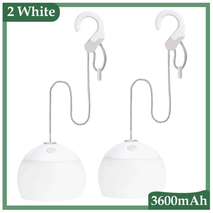 Retro Campinglaterne USB wiederaufladbar