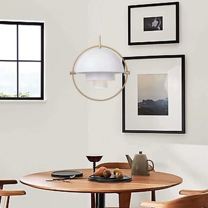 Mehrschichtige Drehbare Metall-Hängelampe