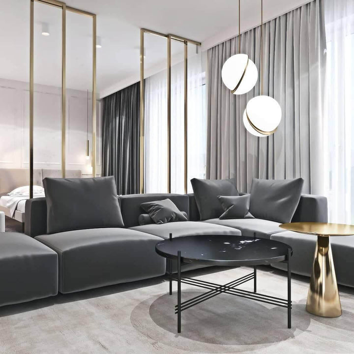 Mondförmige Pendelleuchte Modernes Design