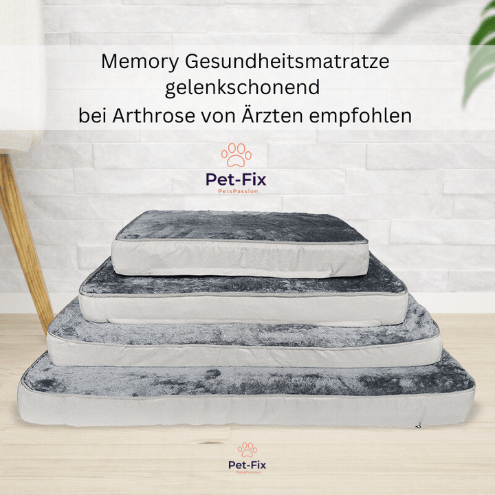 Orthopädisches Hundebett mit Memory-Schaum