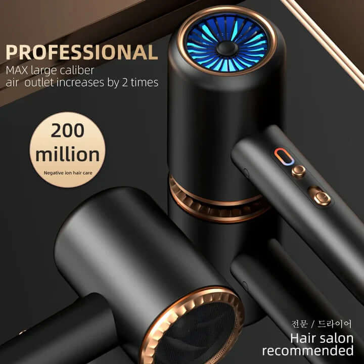 2400W Haartrockner mit Ionen-Technologie - Schnelltrocknend & schonend