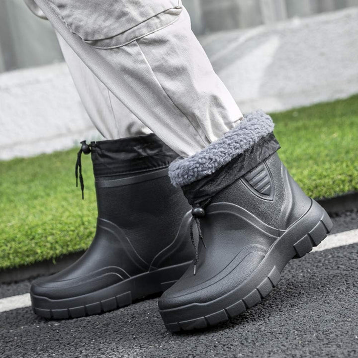 RainTex | Wasserdichte Thermo-Regenstiefel - Winter-Komfort