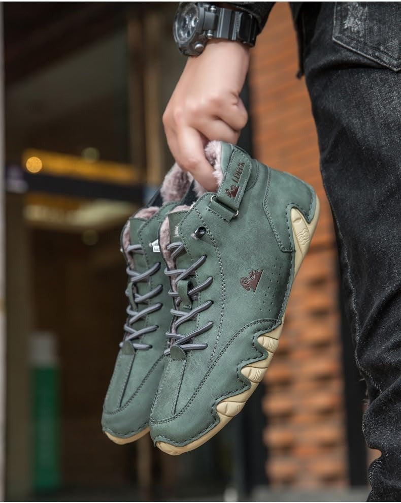 Alpaca - Ergonomische Barfußschuhe aus Leder | Wasserdicht & Schmerzlindernd