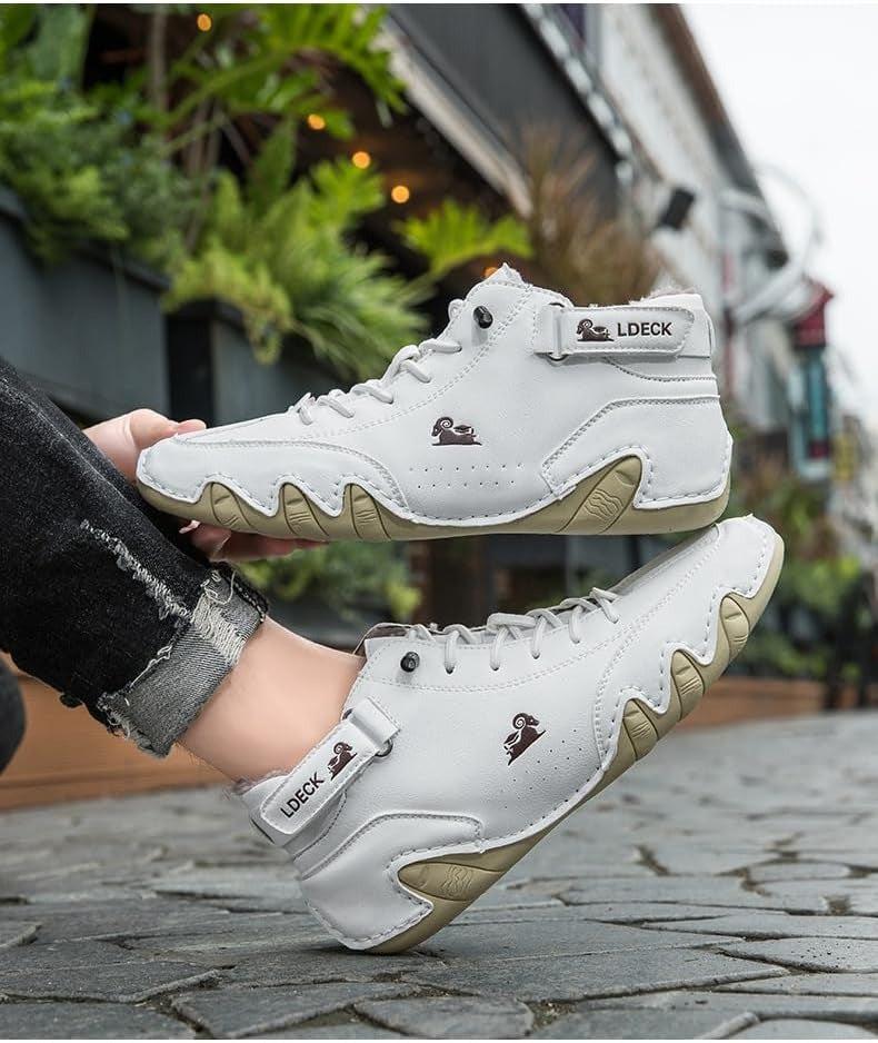 Alpaca - Ergonomische Barfußschuhe aus Leder | Wasserdicht & Schmerzlindernd