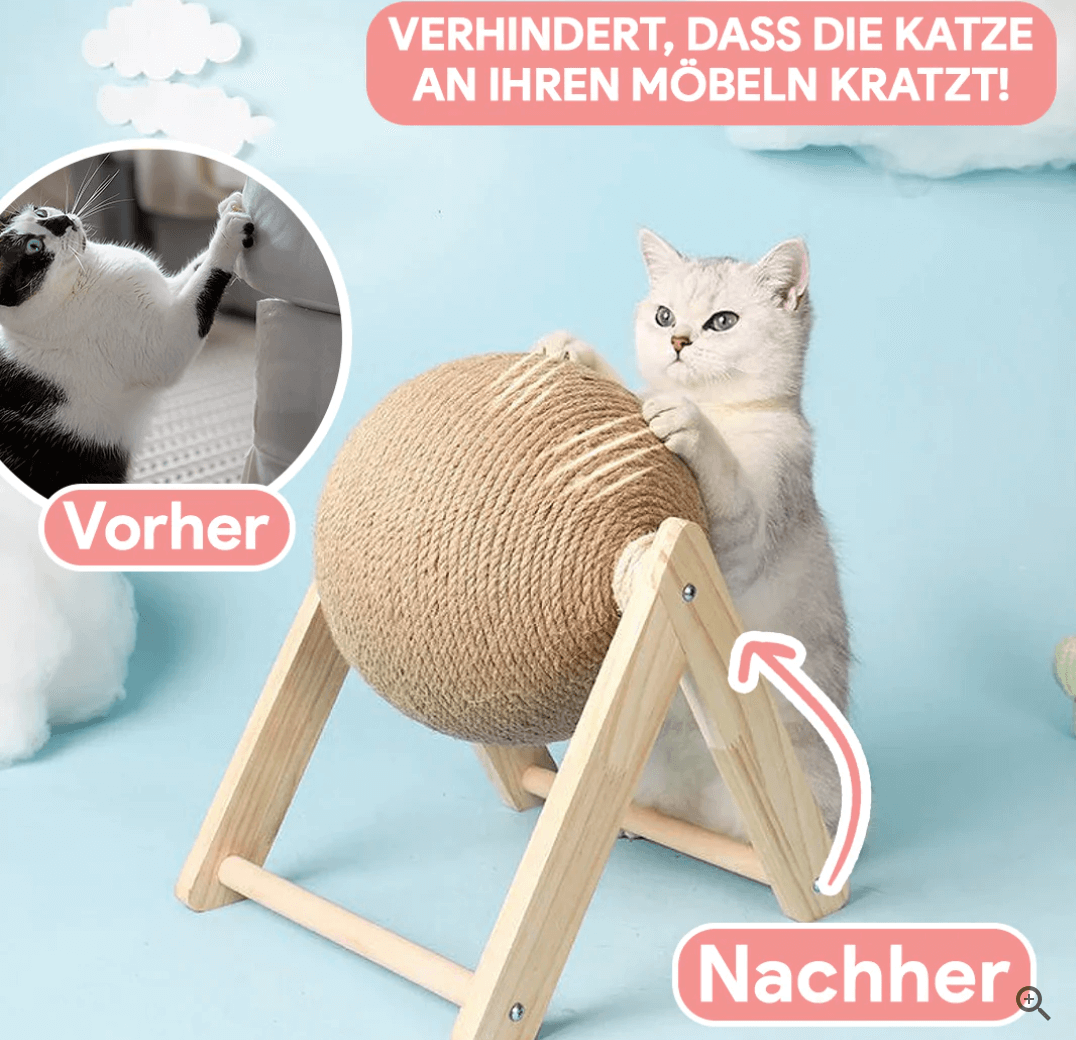 Katzenspielzeug Kratzbaum - Spielspaß & Krallenpflege