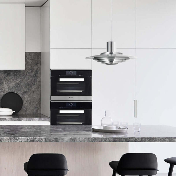 Moderne LED-Pendelleuchte Aluminium