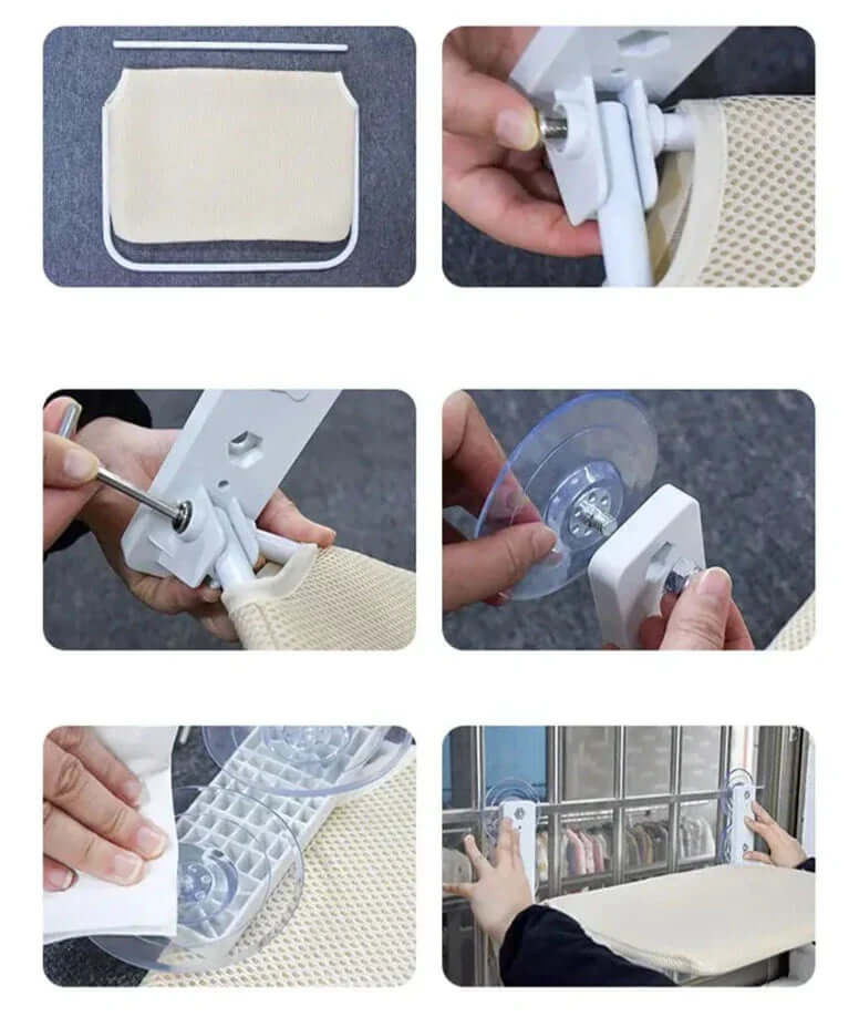 Wandhängematte für Katzen - Panoramablick