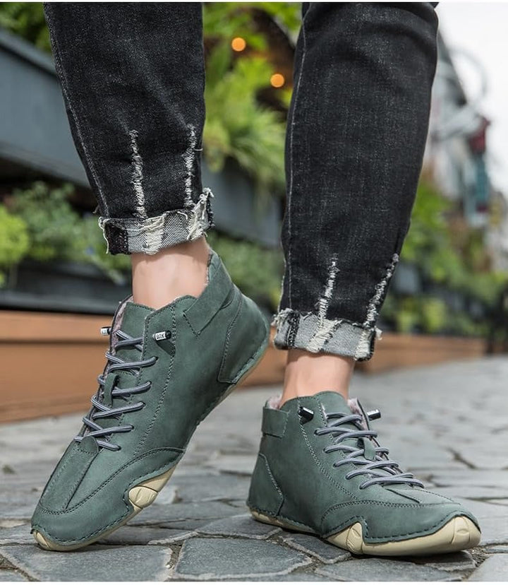 Alpaca - Ergonomische Barfußschuhe aus Leder | Wasserdicht & Schmerzlindernd