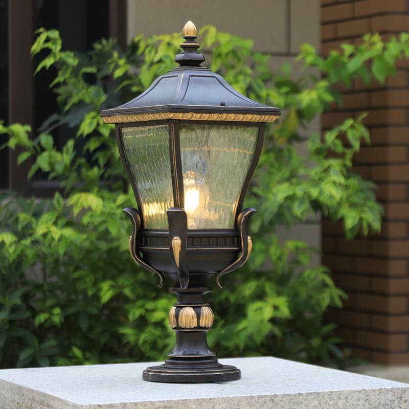 Wasserdichte LED Außenlaterne mit Aluminiumgehäuse