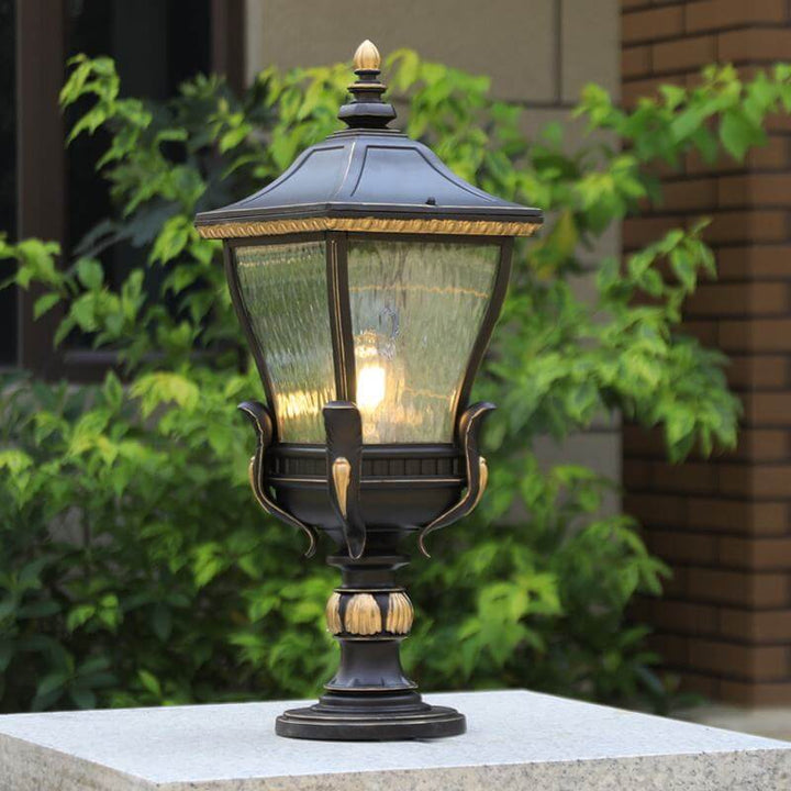 Wasserdichte LED Außenlaterne mit Aluminiumgehäuse