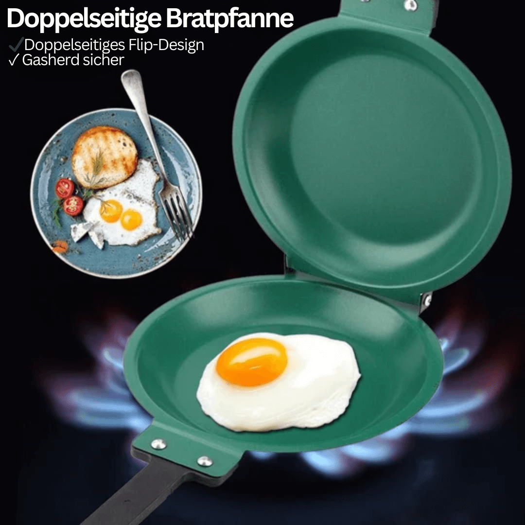 Doppelseitige Pfannkuchenpfanne Antihaft 19 cm