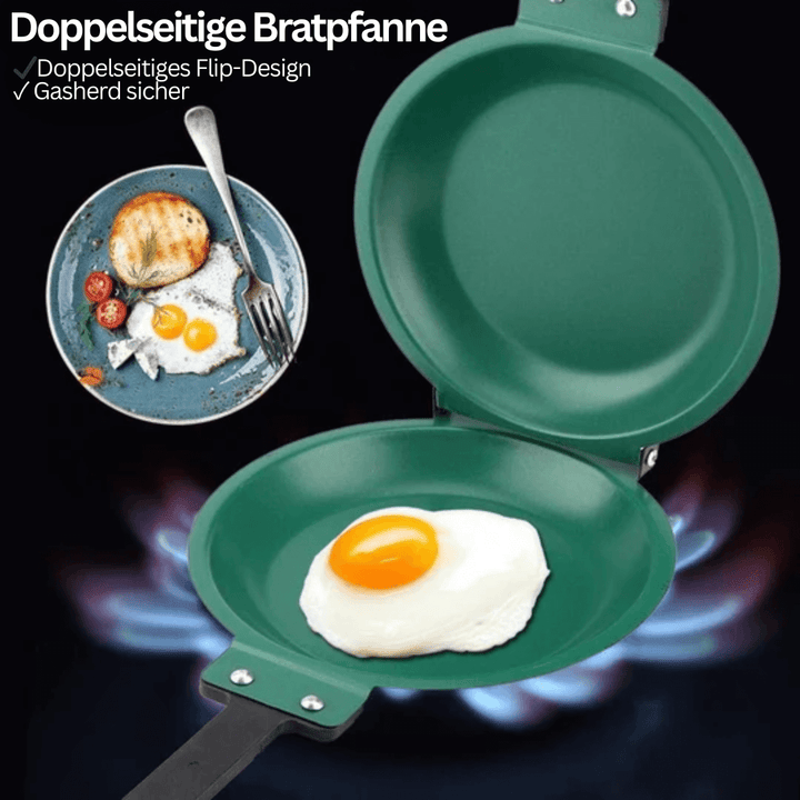 Doppelseitige Pfannkuchenpfanne Antihaft 19 cm