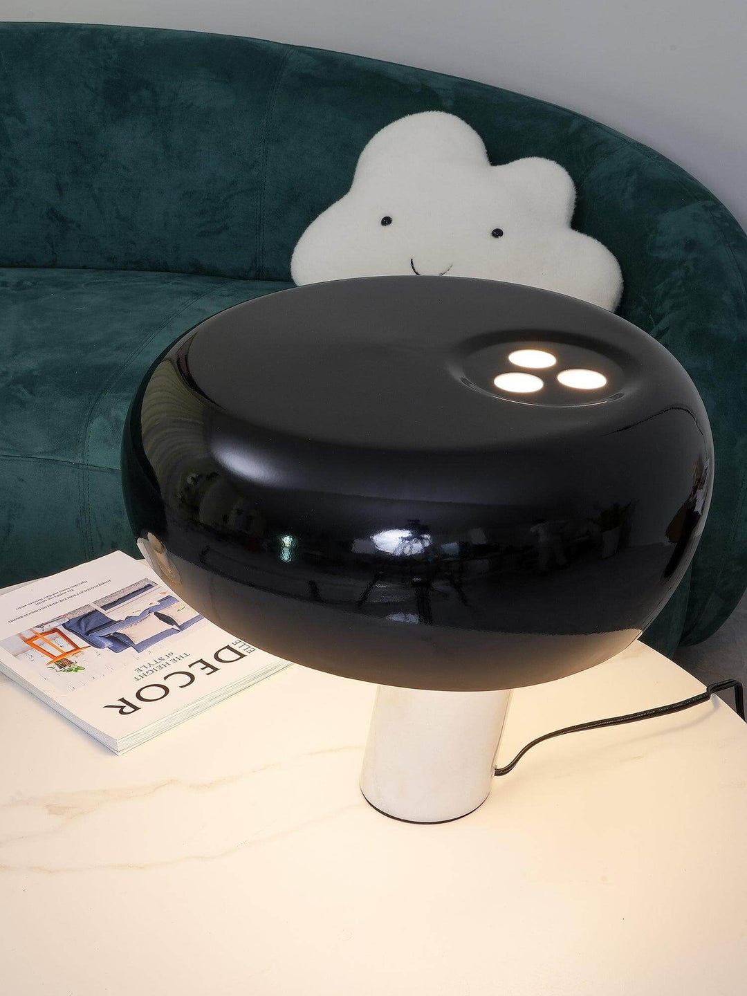 Designer Marmor Tischlampe