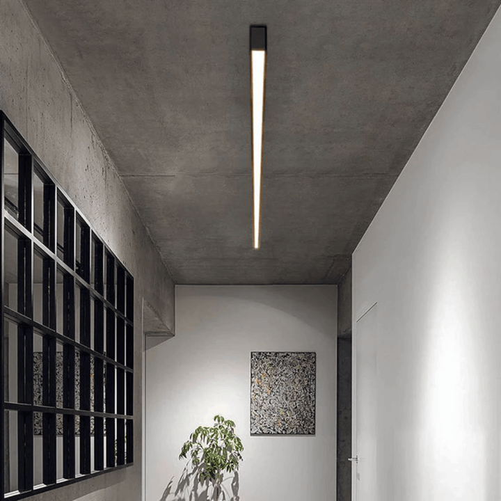 Lineare LED Deckenleuchte Industrie Design