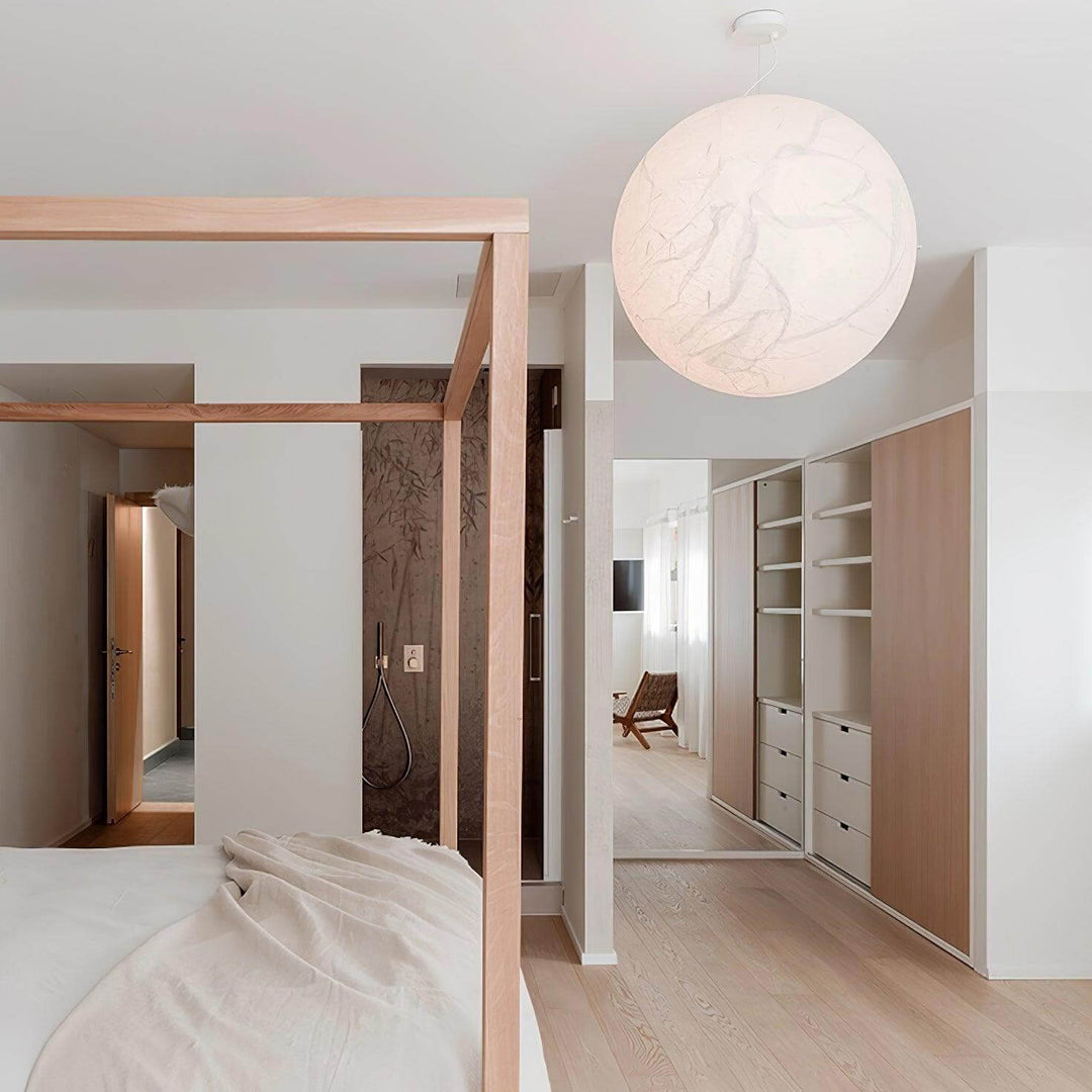 Mondseiden Pendelleuchte - Modernes Design