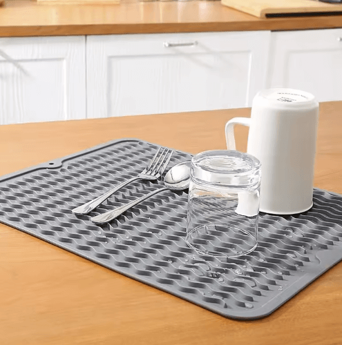 Silikon Abtropfmatte - Hitzebeständig & Nachhaltig