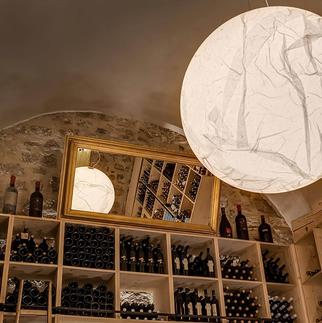 Mondseiden Pendelleuchte - Modernes Design