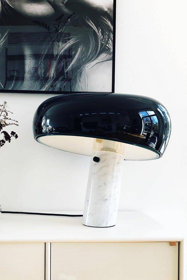 Designer Marmor Tischlampe