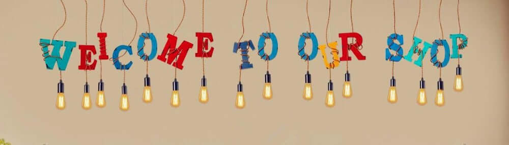 LED-Hängeleuchte, Buntglas & Kupfer - Modernes Design