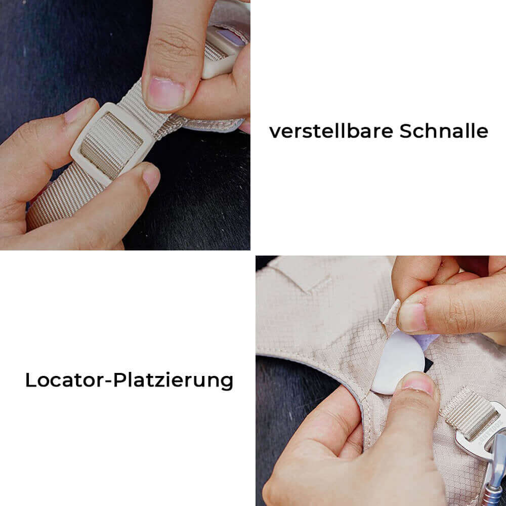 AquaCool Hundegeschirr & Leine Set - Anti-Zieh & Wasserdicht