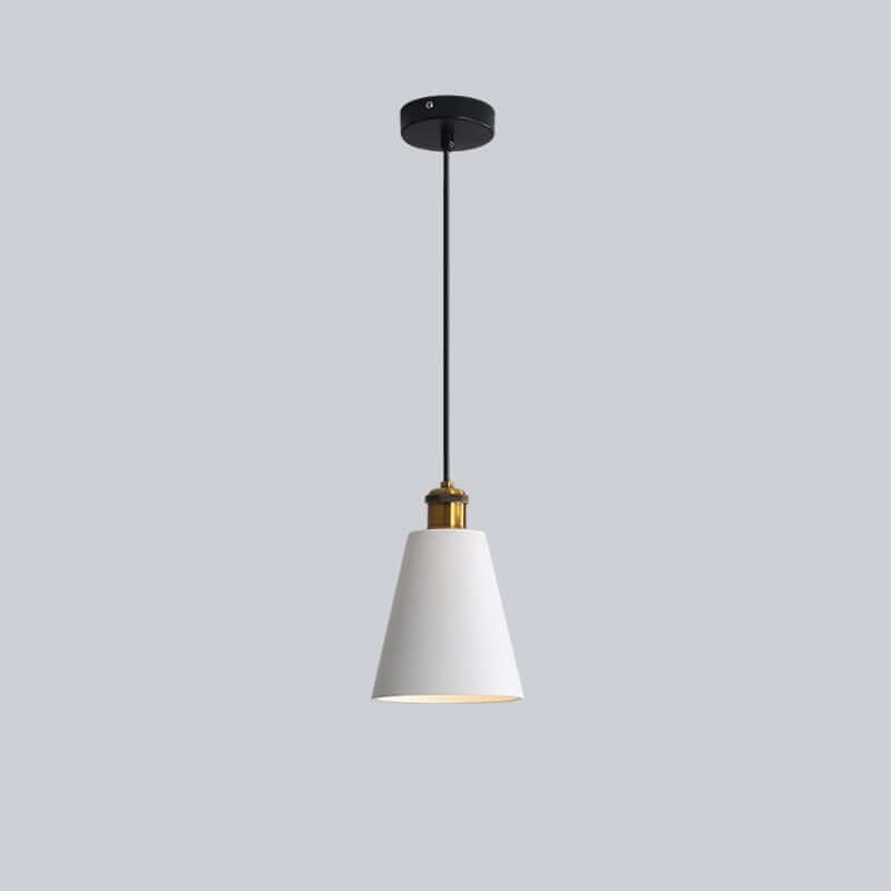 Moderne LED Pendelleuchte im Morandi-Stil