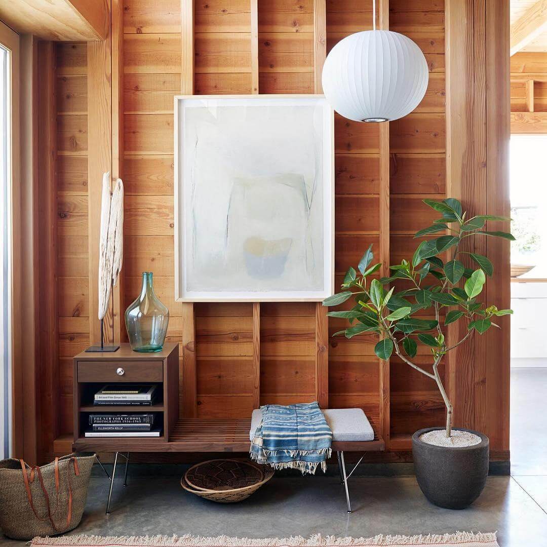 Moderne Hängelampe Weiß - Seide &Stahl