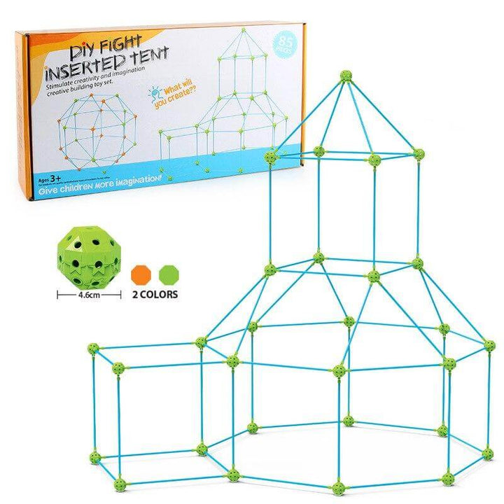 Kinder-Zeltbauset: Kreatives Konstruktionsspielzeug