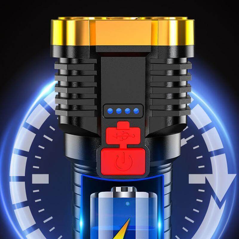 Ultra-Leistungsstarke LED Taschenlampe