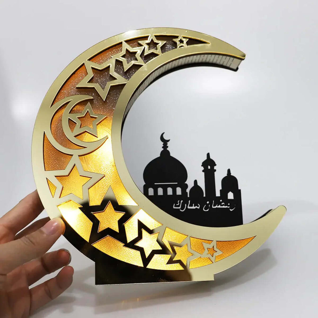 Mond LED-Lampe Dekolampe Ramadan & Eid