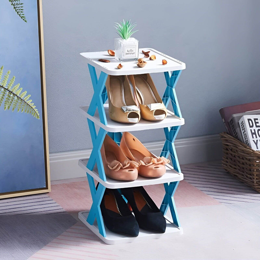 Faltbares Schuhregal Organizer - Platzsparend & Vielseitig