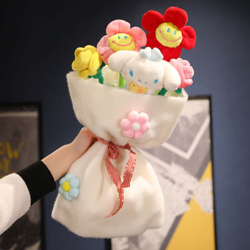 Kuscheltier-Geschenkstrauß: Weiches Plüsch-Bouquet