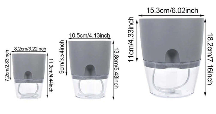 Automatik-Bewässerungssystem für Topfpflanzen