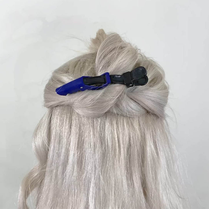 Haarstyling-Clips Set 10 Stück - Profi Friseur Haar Klammern