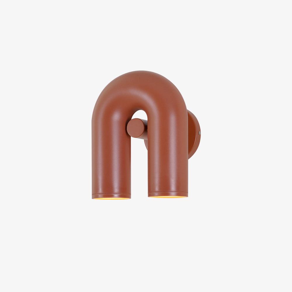 Verstellbare U-förmige LED Wandleuchte