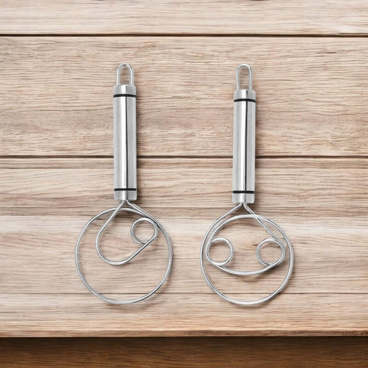 Edelstahl Schneebesen Set - 2 Stück