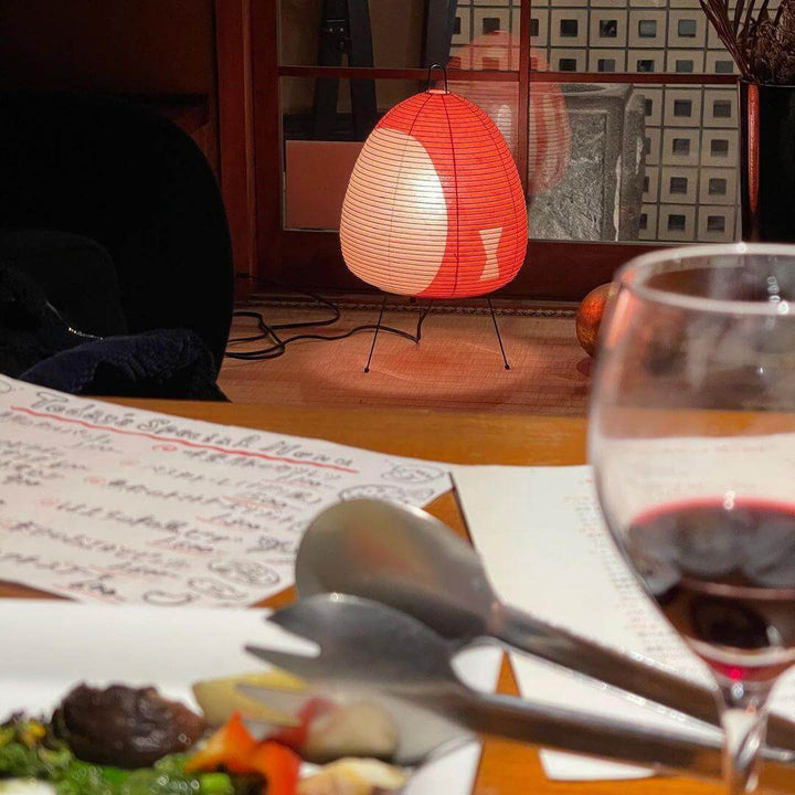 Japanische Tischlampe Yumi - Stimmungsvolles Licht