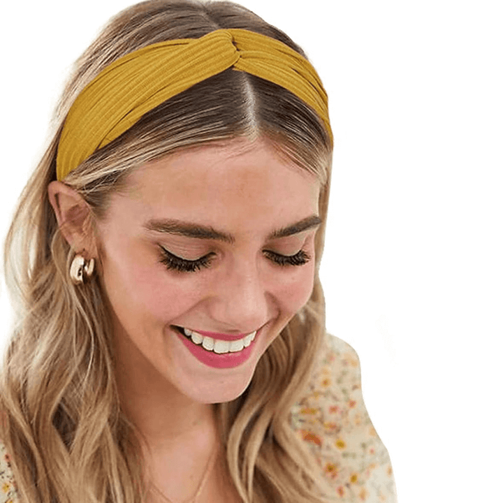 Boho Twist Haarband: Elastisch & Trendig
