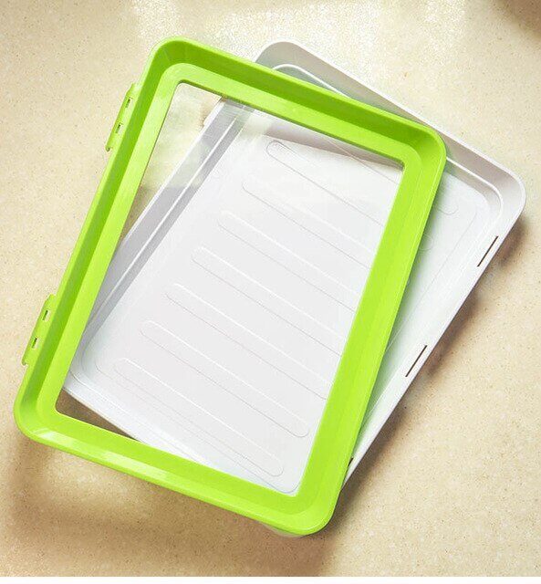 Frischhaltetablett mit Deckel - 30x22cm