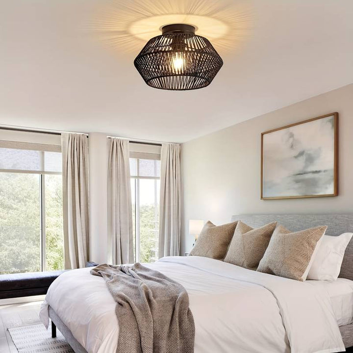 Boho Deckenleuchte Handgefertigt